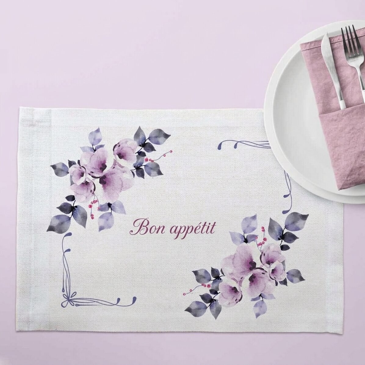 Individuell gestalteter Tellerhalter – Guten Appetit