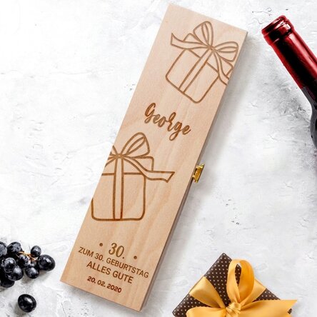 Personalisierte Weinkiste – Das perfekte Geschenk