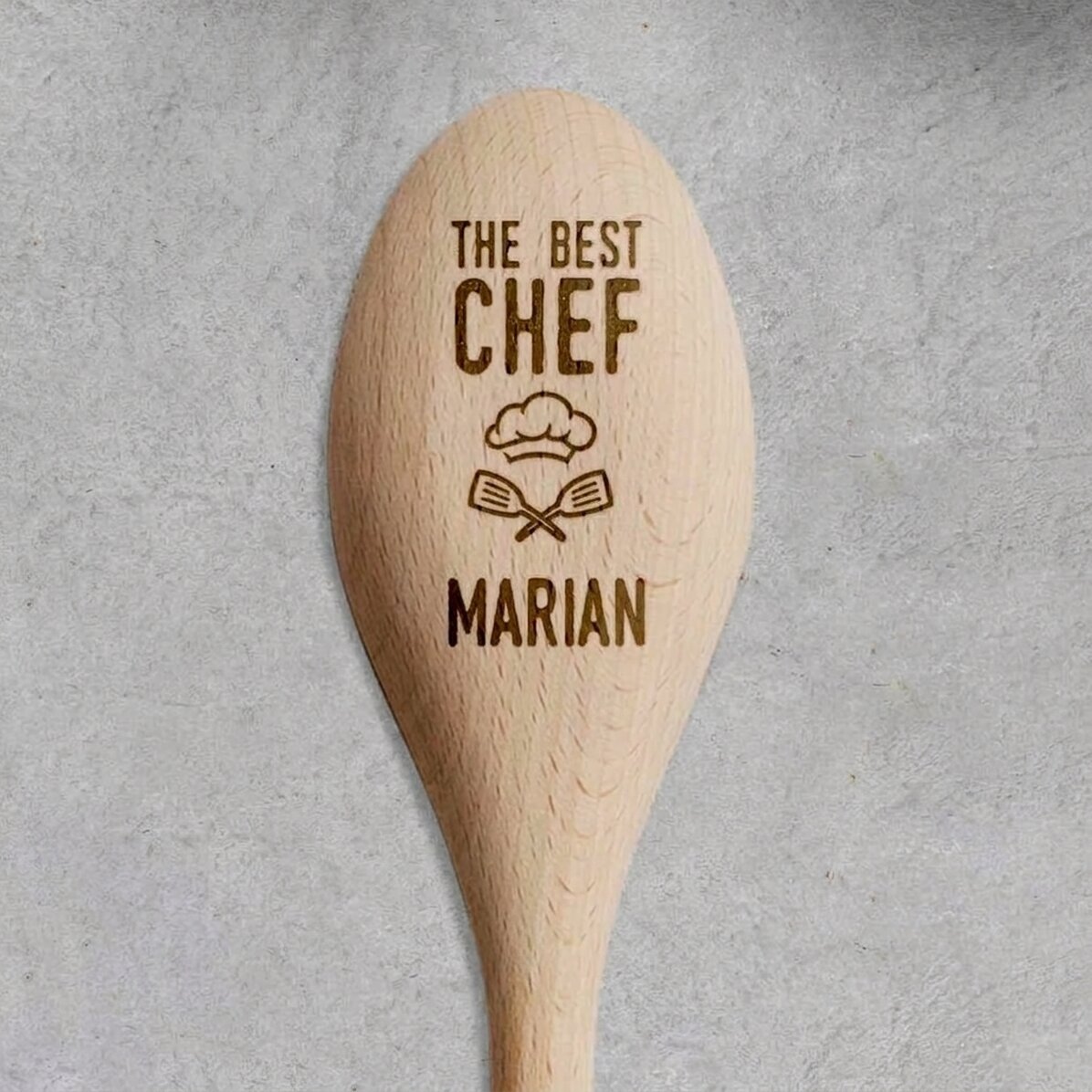 Personalisierter Holzlöffel – Best Chef