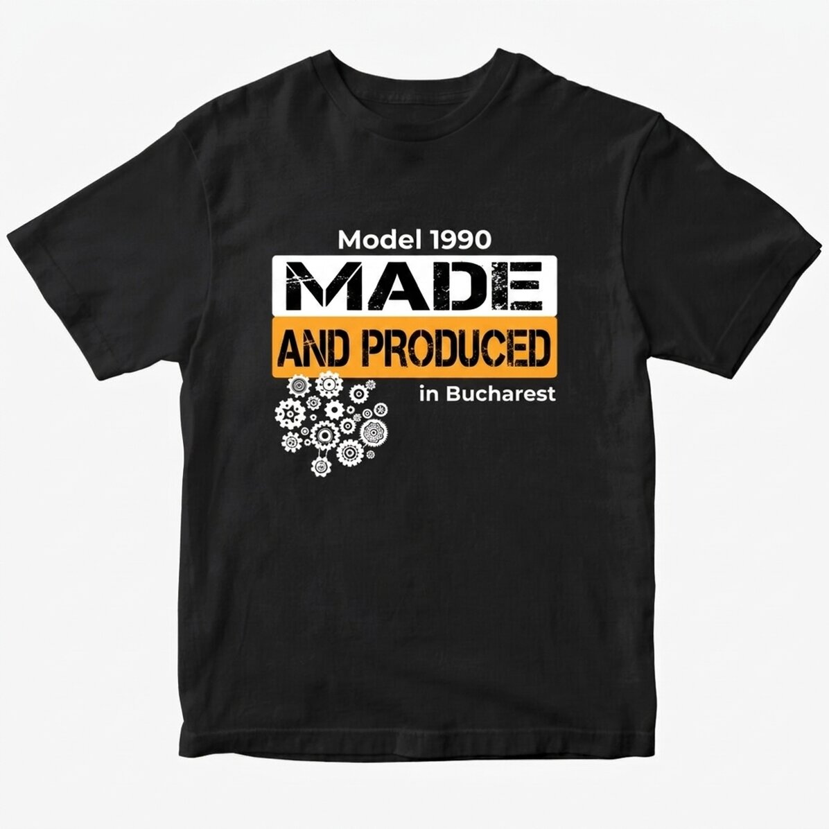 Personalisiertes T-Shirt – Modell „Herstellungsjahr“