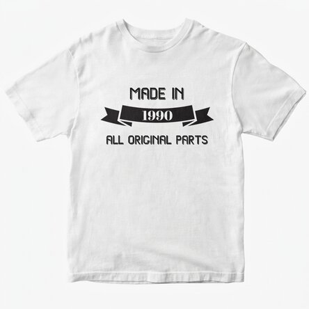 Personalisiertes T-Shirt – All original parts