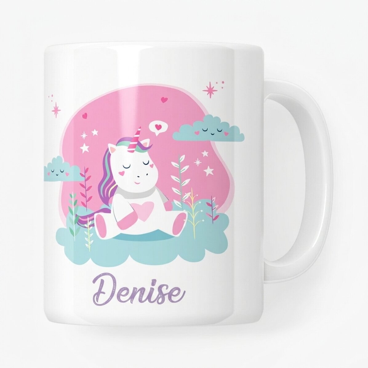 Personalisierter Becher mit Text – Pony