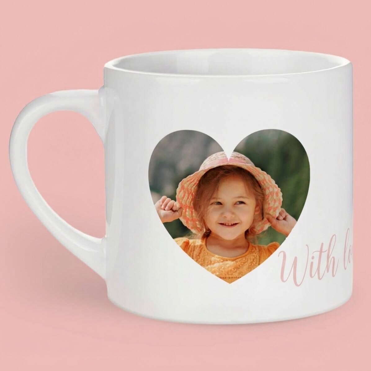 Personalisierter Kinderbecher mit Foto und Text