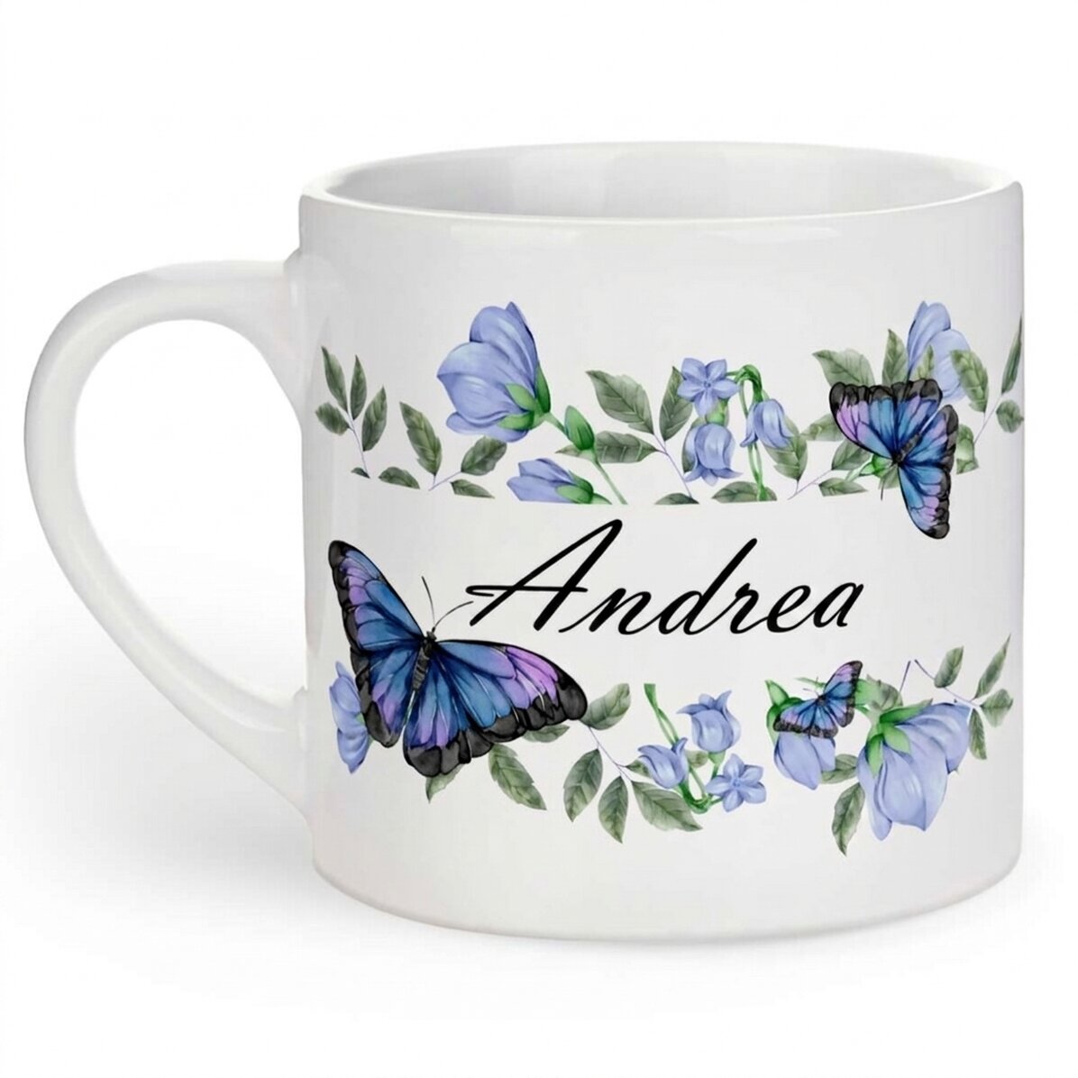 Personalisierter Kinderbecher mit Aufdruck – Modell „Schmetterlinge“