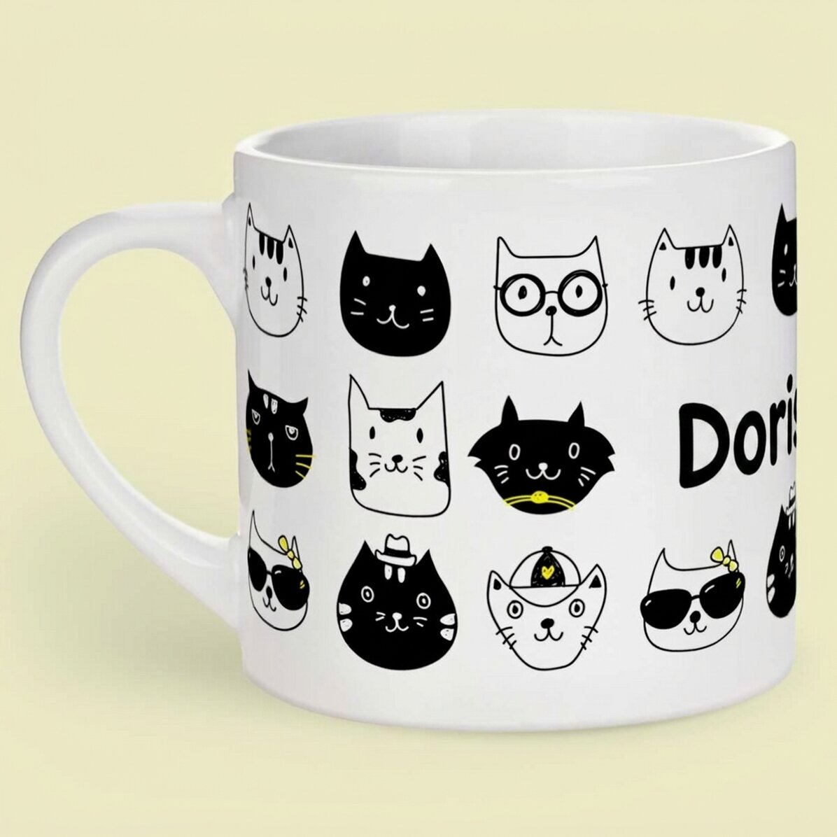 Personalisierter Kinderbecher mit Aufdruck – Cats