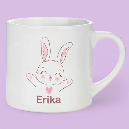 Personalisierter Kinderbecher mit Aufdruck – Hase