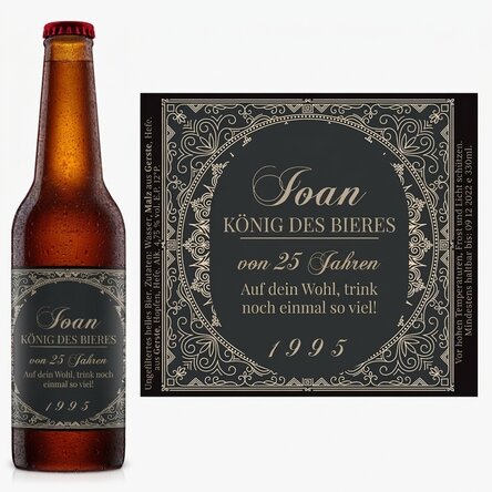 Bier mit individueller Beschriftung – Der Bierkaiser