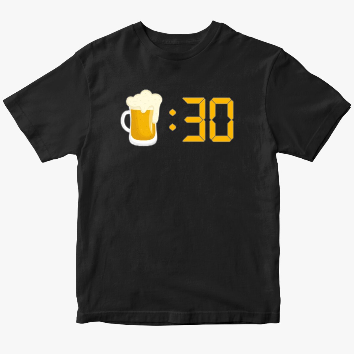 Personalisiertes Baumwoll-T-Shirt – Beer o