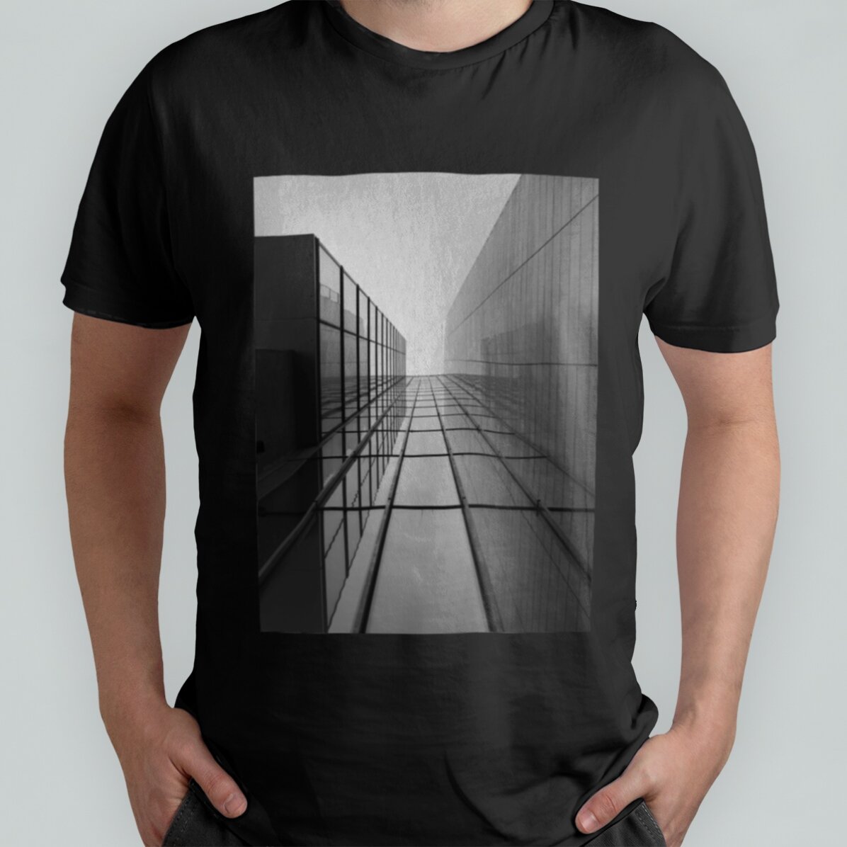 Personalisiertes Baumwoll-T-Shirt mit einem Porträtfoto