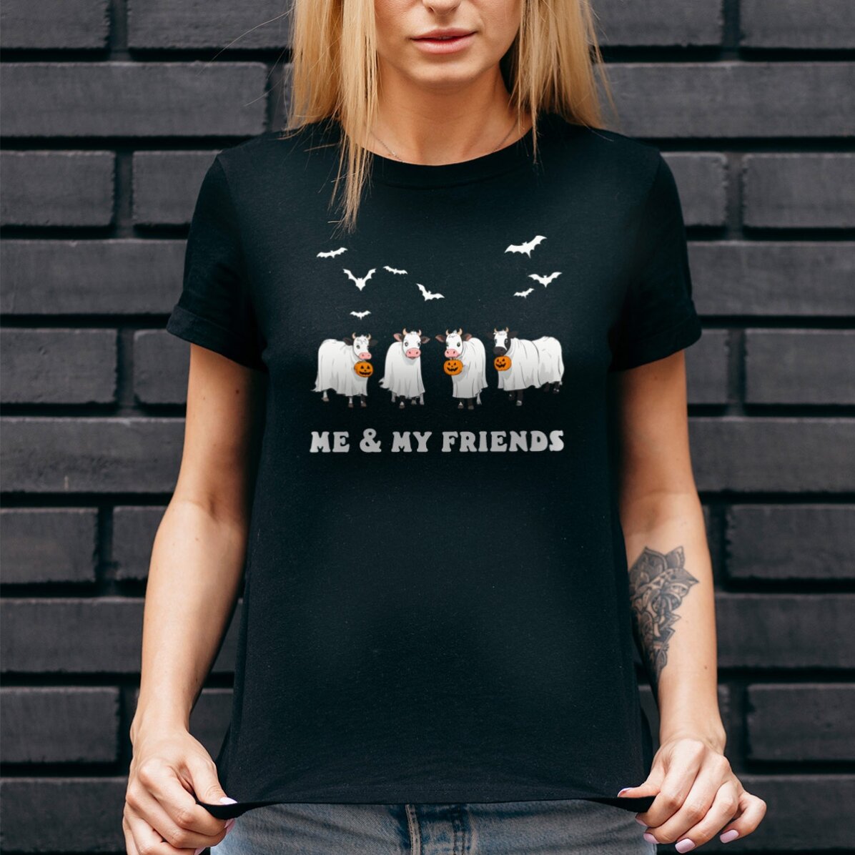 Personalisiertes Baumwoll-T-Shirt mit Aufdruck – BullSheet