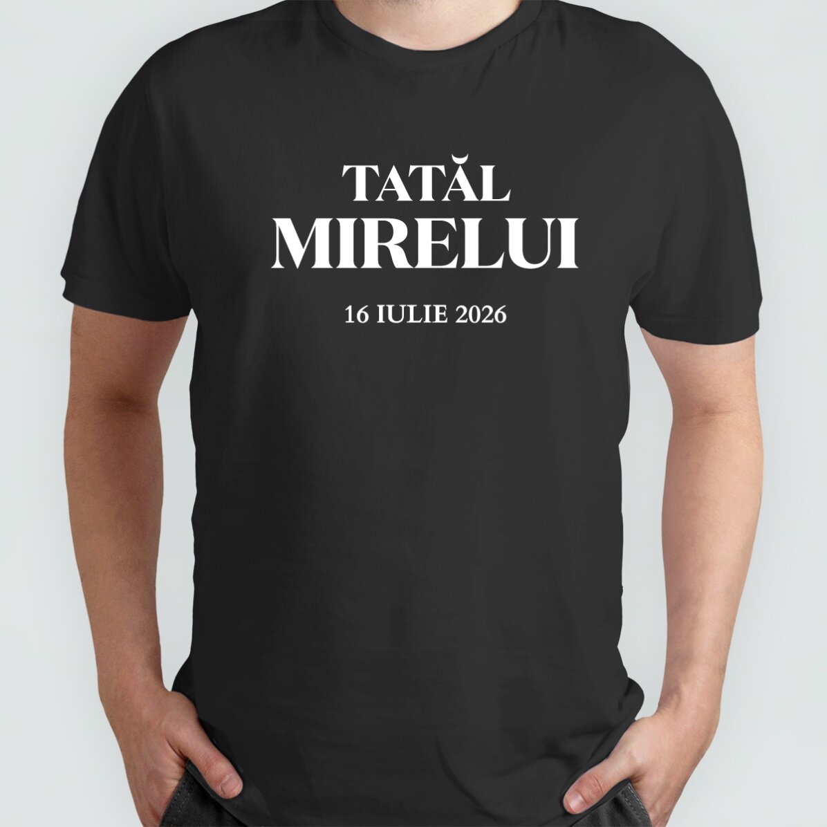 Personalisiertes Baumwoll-T-Shirt mit Aufdruck – Die Brautmann-Crew