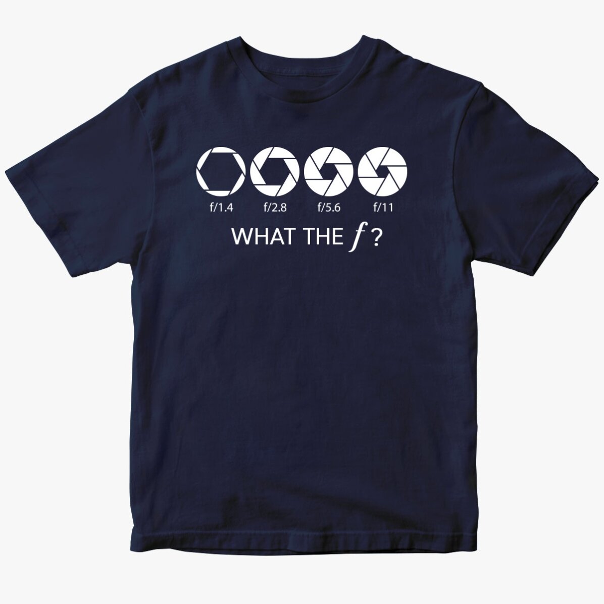 Personalisiertes Baumwoll-T-Shirt für Fotografen