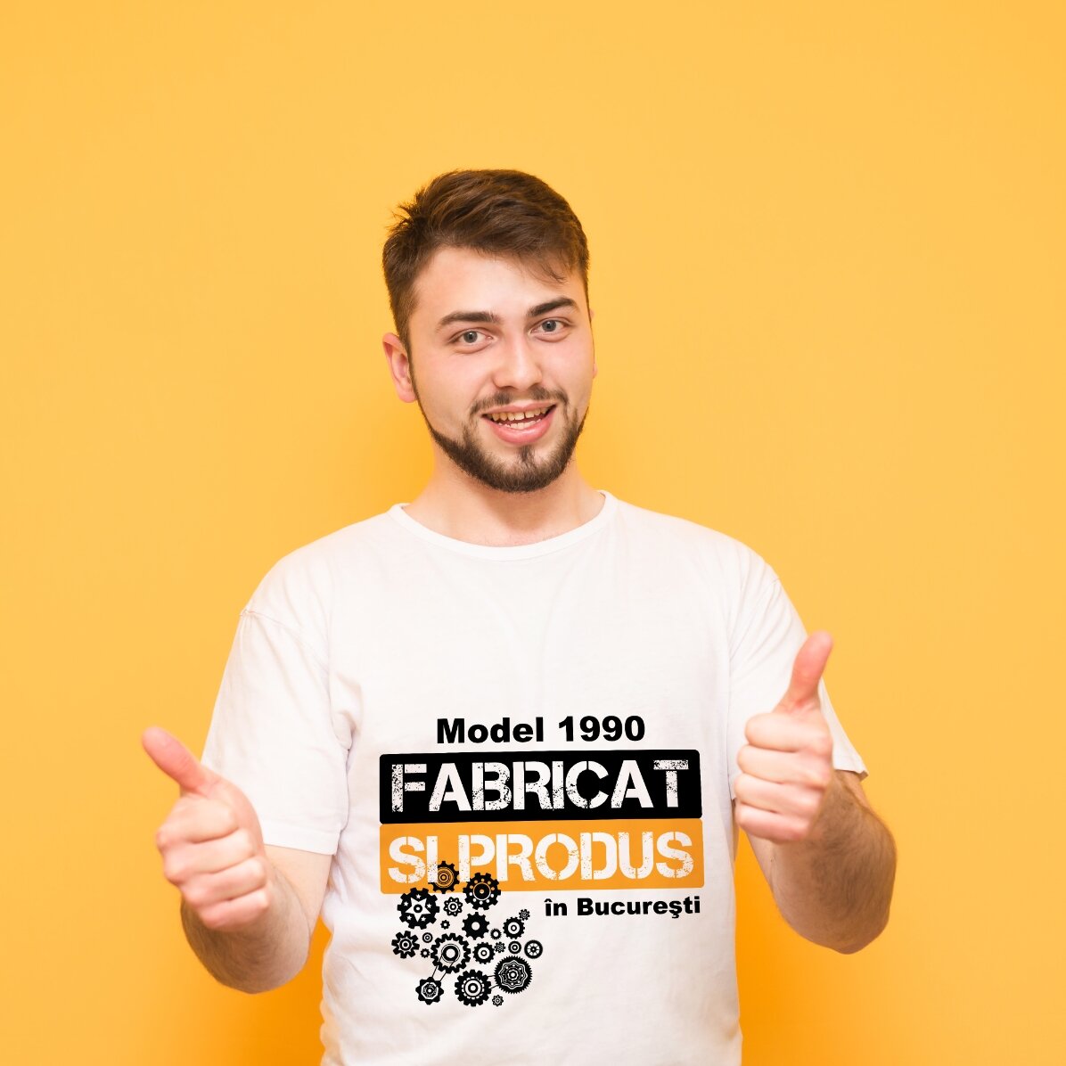 Personalisiertes T-Shirt – Modell „Herstellungsjahr“