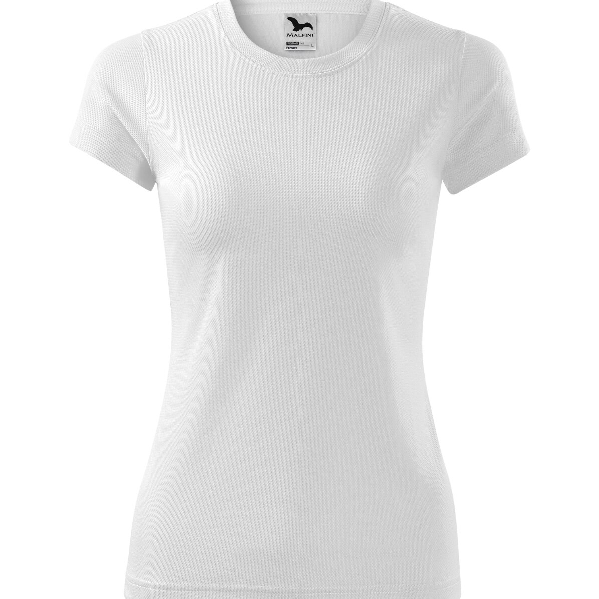 Individuell gestaltetes Sport-T-Shirt mit Logo im Querformat