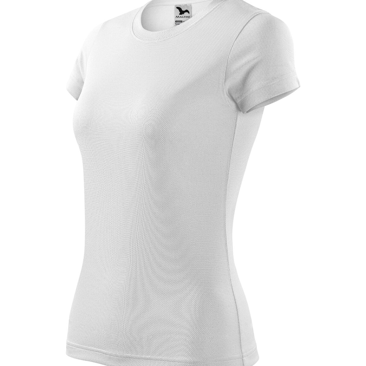 Individuell gestaltetes Sport-T-Shirt mit Logo im Querformat