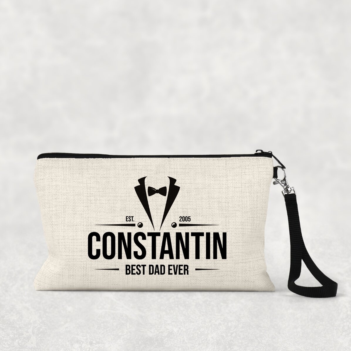 Personalisiertes Accessoire-Set für Herren mit Text – Elegant