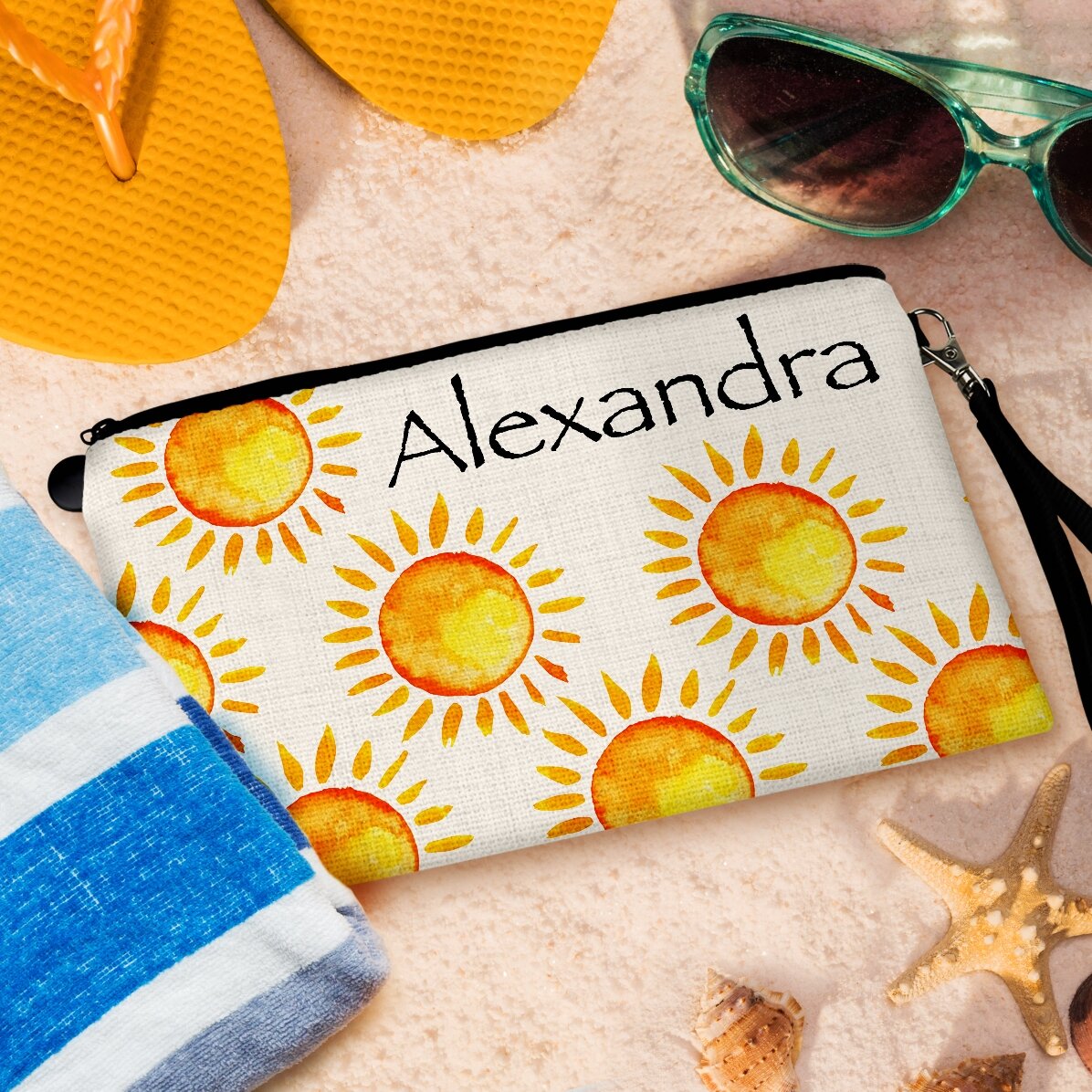 Personalised accessory kit with name - Sun is up / Sun