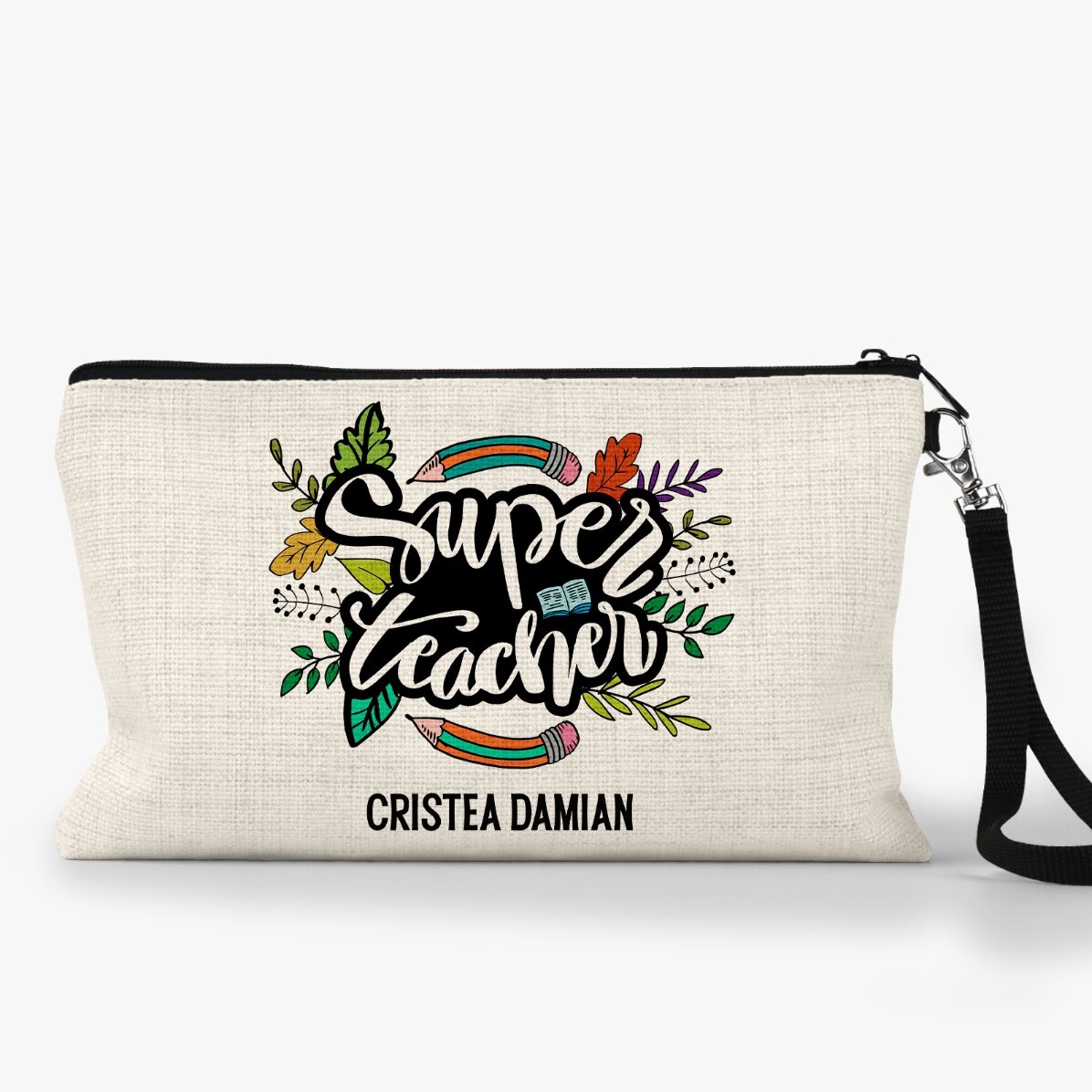 Personalisiertes Kinder-Set mit Aufdruck – „Super Teacher“