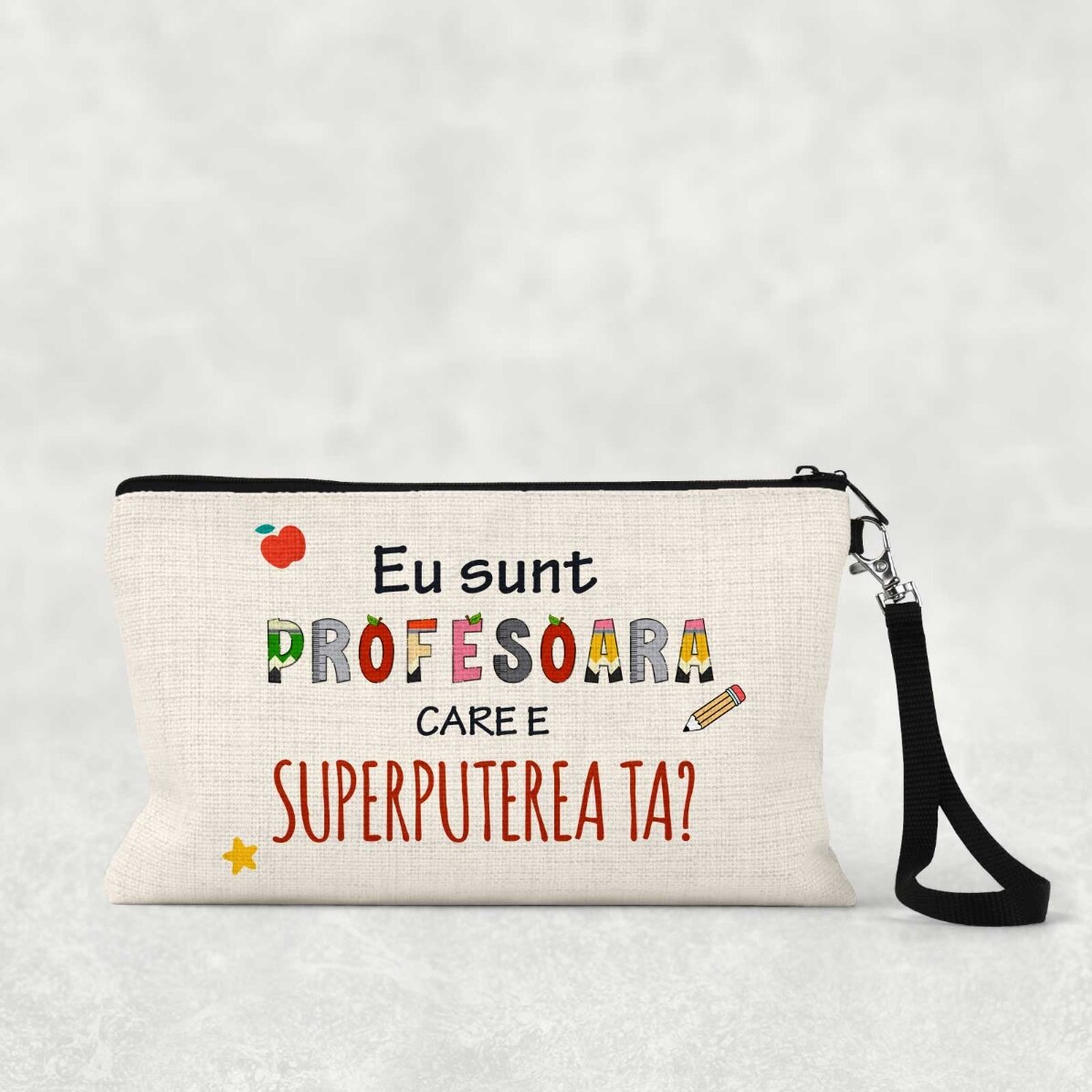 Personalisiertes Lehrer-Set mit Text – Superpower