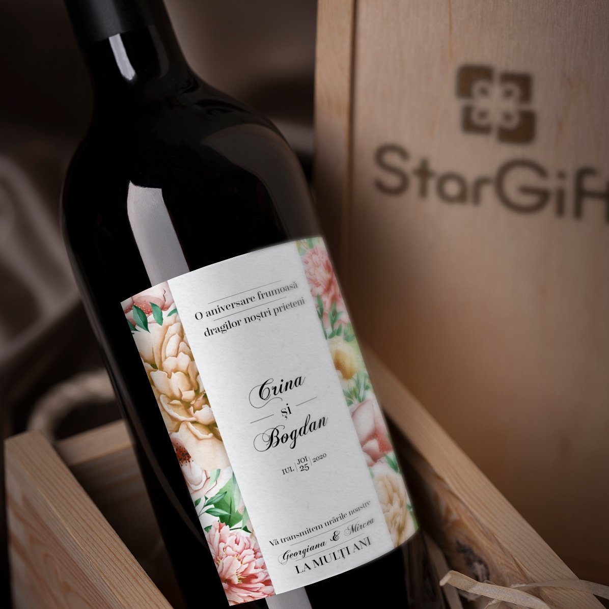 Wein mit individueller Beschriftung – Alles Gute zum Geburtstag