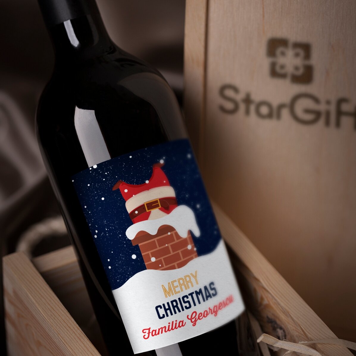 Wein mit individueller Beschriftung – Prost!