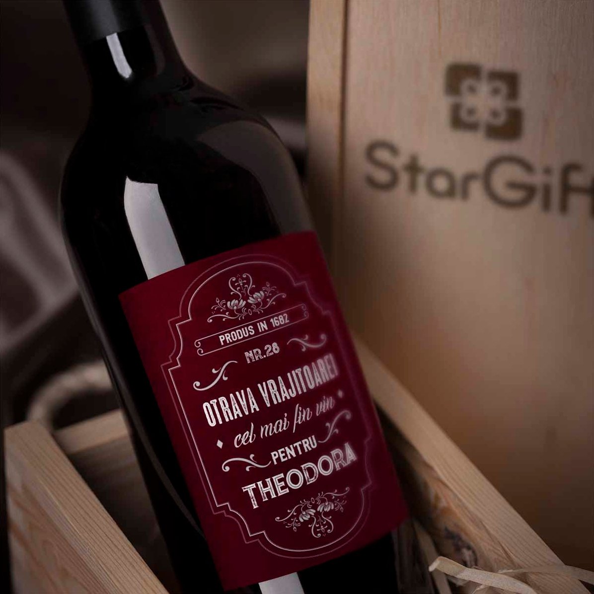 Wein mit individueller Beschriftung – Das Gift der Hexe