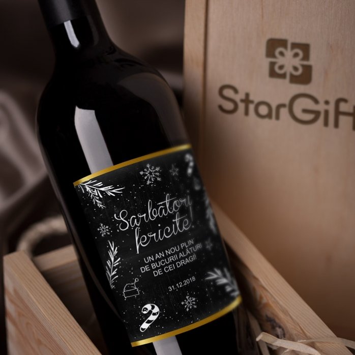 Personalisierter Wein – Christmas Time