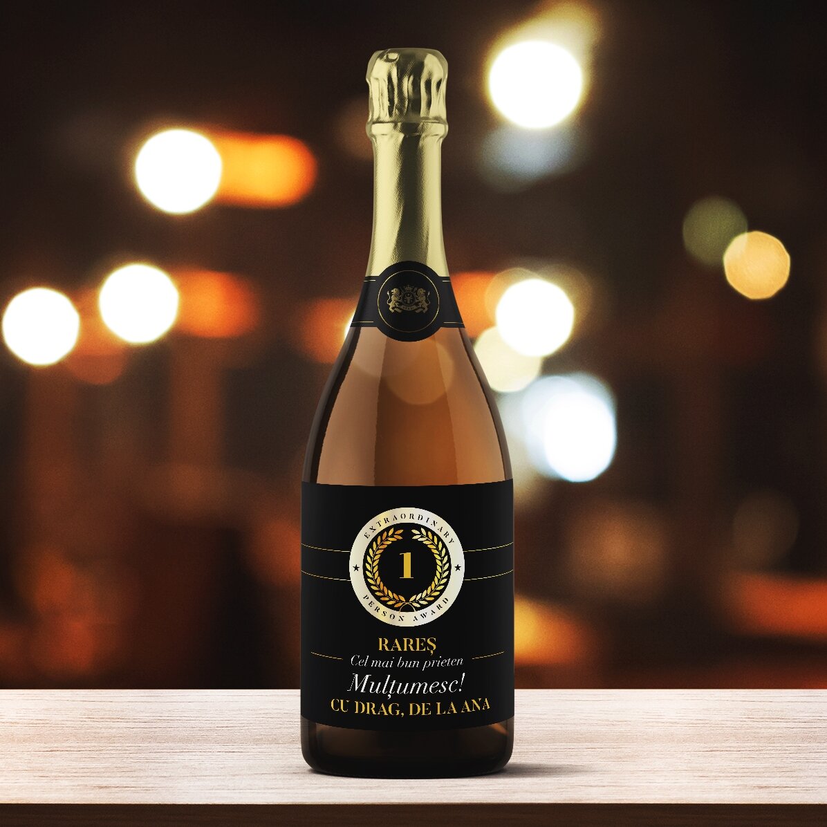 Personalisierter Sekt mit Text – Preis