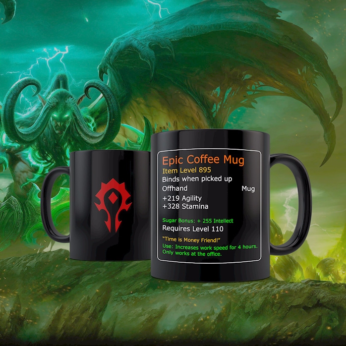 World of Warcraft – Epische Kaffeetasse